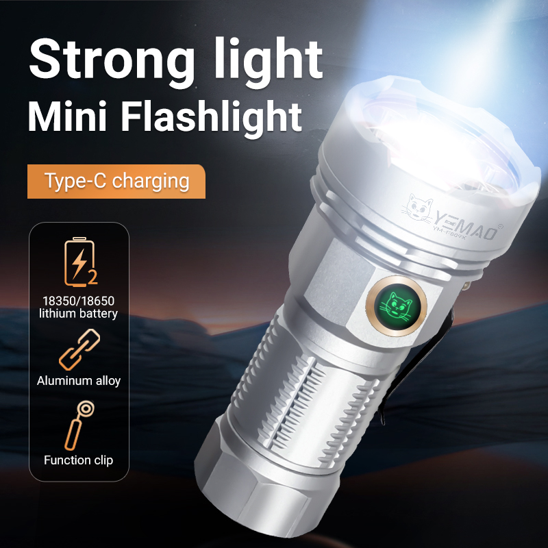 Outdoor Adventurer - YEMAO F809X 3500LM ไซต์งานและไฟรักษาความปลอดภัย, ลําแสง 300