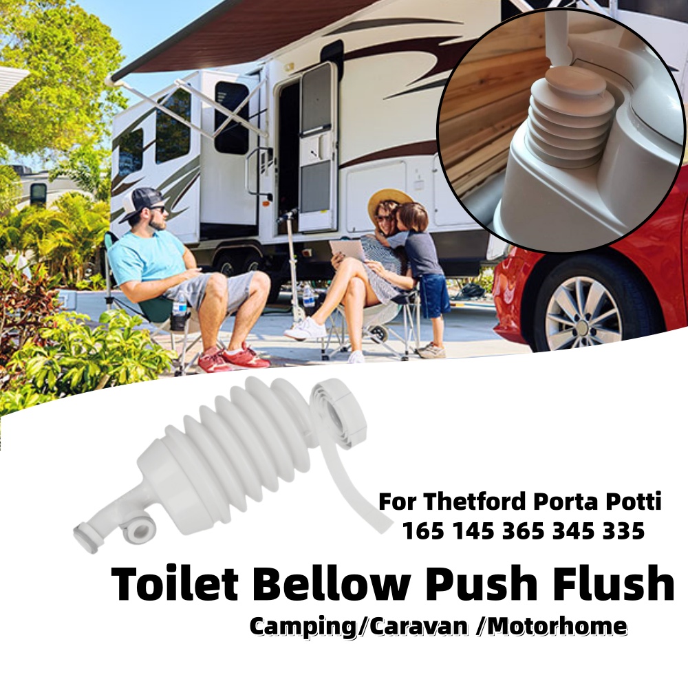 Outdoor Adventurer - ชุดปั๊มกดชักโครกสำหรับ Thetford Porta Potti 165 145