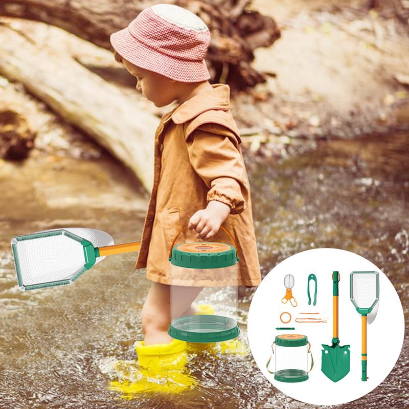 Outdoor Adventure Kit For Kids - จับผีเสื้อชุด Retractable Critter Catcher เด็กผีเสื้อ Catcher