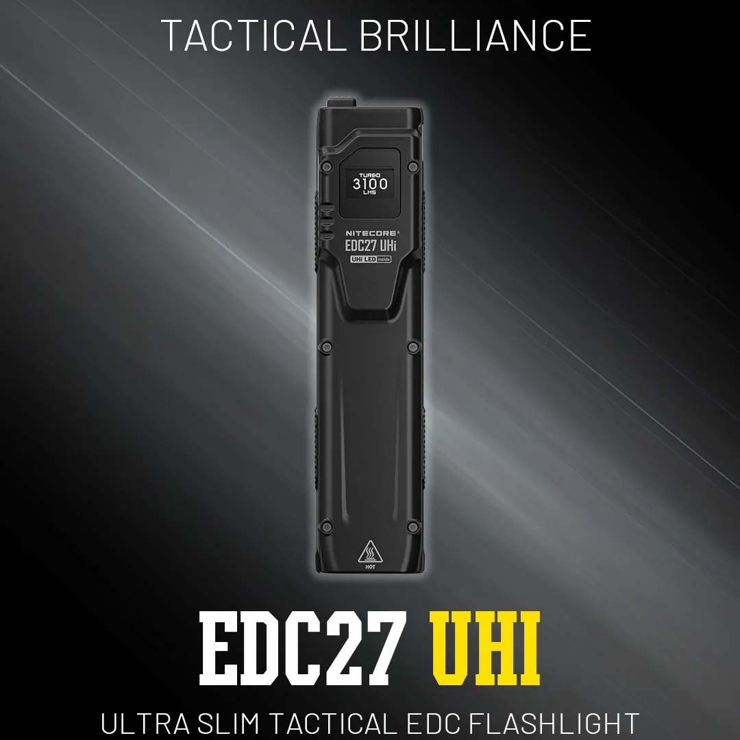 Outdoor Adventurer - ไฟฉายยุทธวิธี Convoy UHi EDC 3100 ลูเมนส์