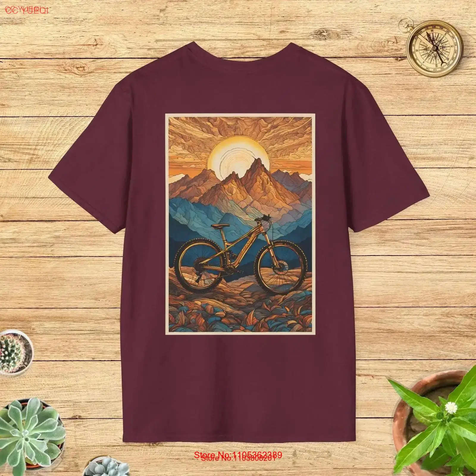 Outdoor Adventure Ideas - เสื้อยืดลายจักรยานเสือภูเขาสุดเท่ สีสันสดใส สำหรับการปั่นจักรยานผจญภัย กีฬากลางแจ้ง เสื้อผ้าสำหรับนักปั่นจักรยานสุดมันส์ ไอเดียของขวัญสุดเพอร์เฟกต์