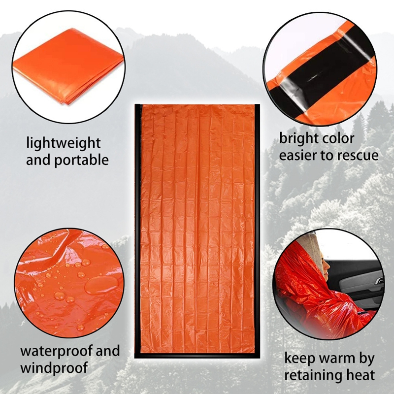 ถุงนอนฉุกเฉิน ผ้าห่มเอาตัวรอด  - Bivy Sack Lightweight บทวิจารณ์และราคา
