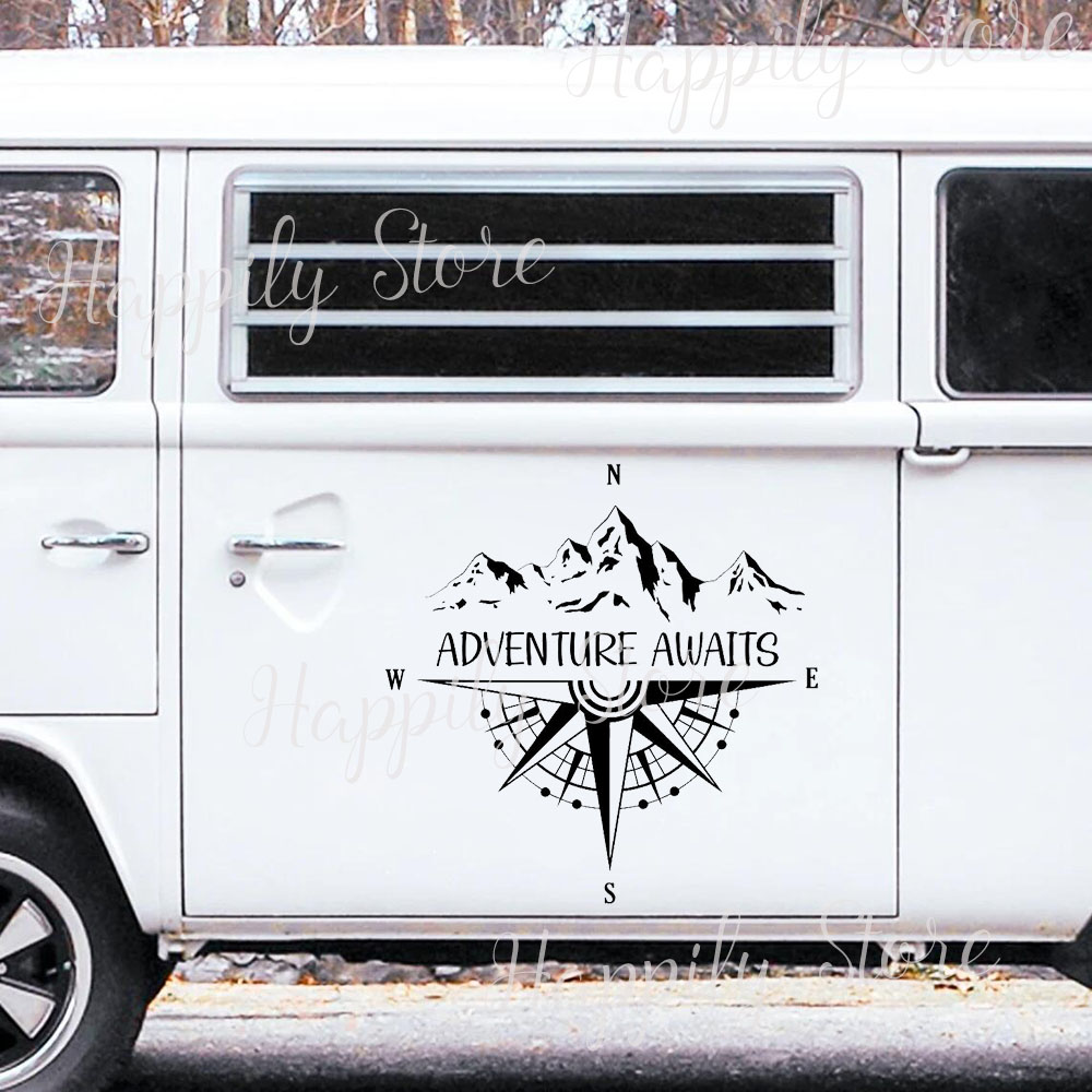 Campervan สติกเกอร์ Adventure  - Outdoor Adventure Ideas บทวิจารณ์และราคา