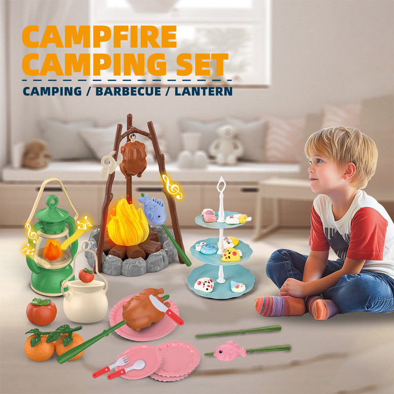 เด็กชุดตั้งแคมป์ของเล่นกลางแจ้ - Outdoor Adventure Kit For Boys บทวิจารณ์และราคา