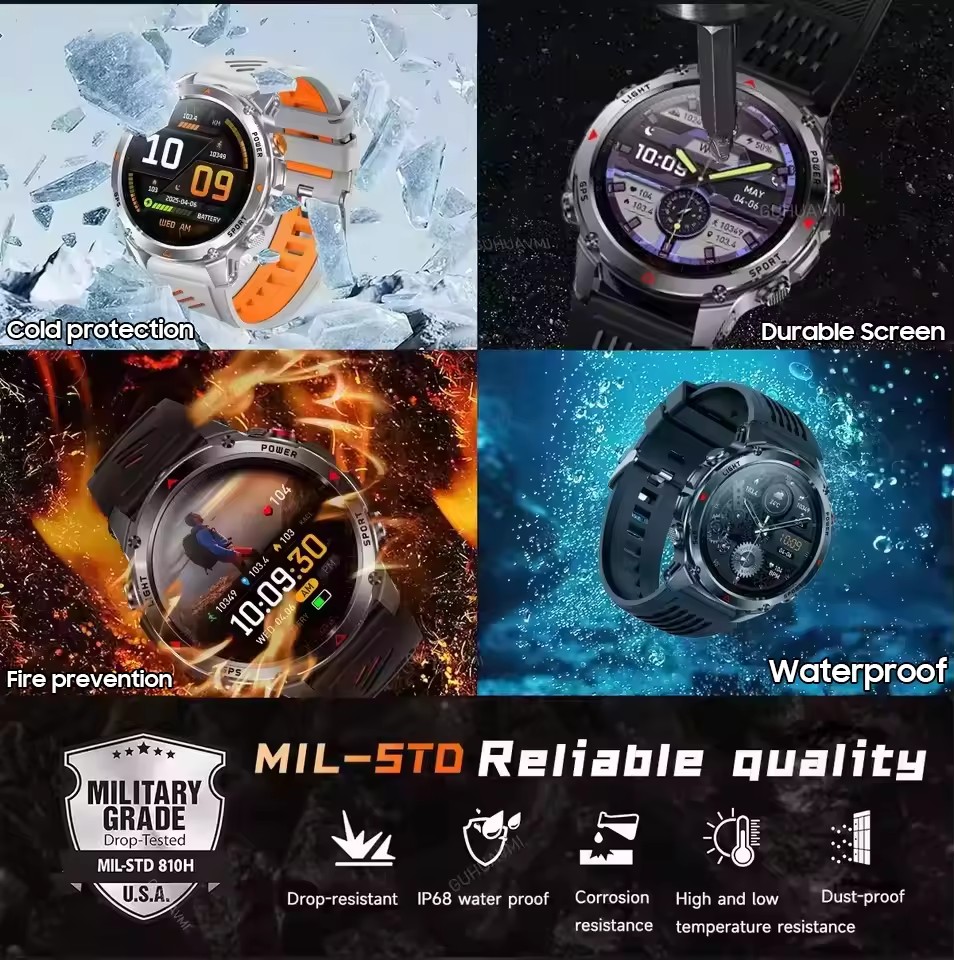 นาฬิกาสมาร์ทวอทช์สำหรับผู้ชาย  - Outdoor Adventure Reservations บทวิจารณ์และราคา