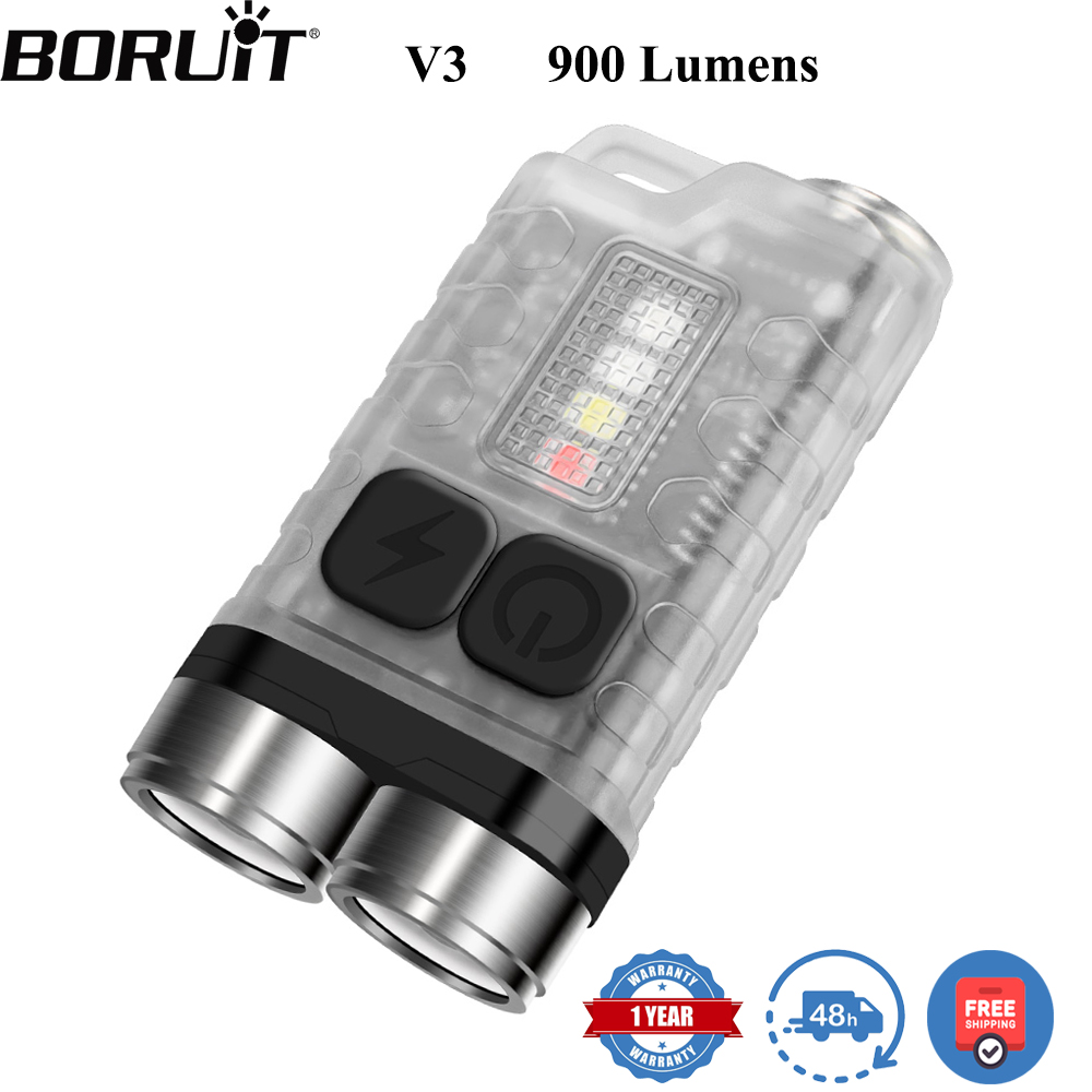 BORUiT V3 พวงกุญแจ LED แบบพกพา - Outdoor Adventurer บทวิจารณ์และราคา
