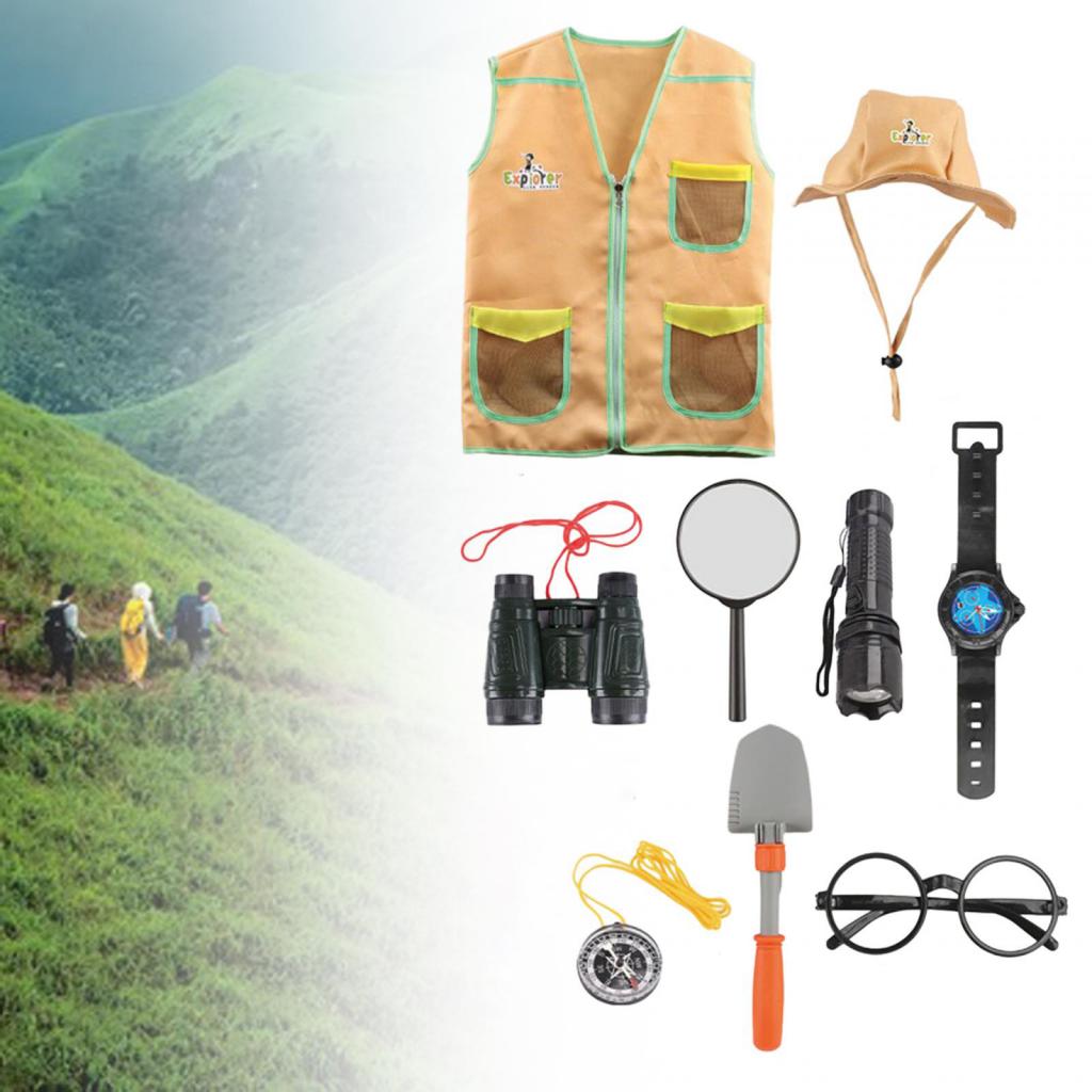 เด็กชุดผจญภัยกลางแจ้งเด็กการสํ - Outdoor Adventure Kit For Kids บทวิจารณ์และราคา
