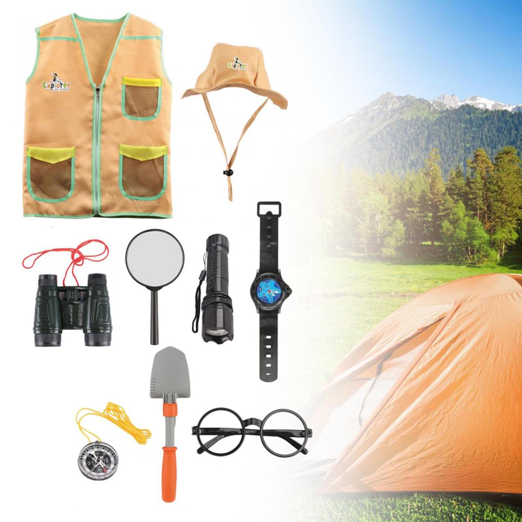 เด็กชุดผจญภัยกลางแจ้งเด็กการสํ - Outdoor Adventure Kit For Kids บทวิจารณ์และราคา