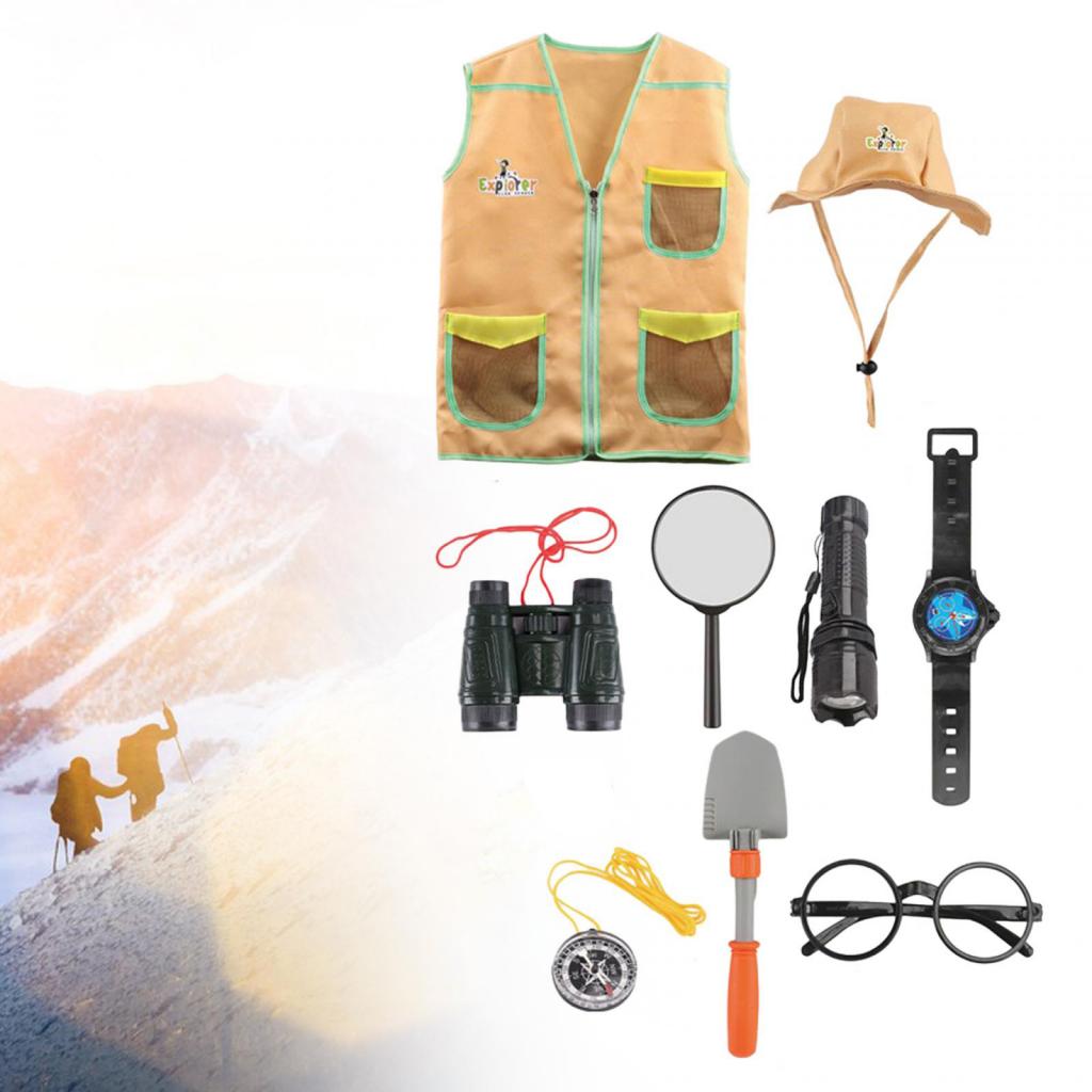 เด็กชุดผจญภัยกลางแจ้งเด็กการสํ - Outdoor Adventure Kit For Kids บทวิจารณ์และราคา