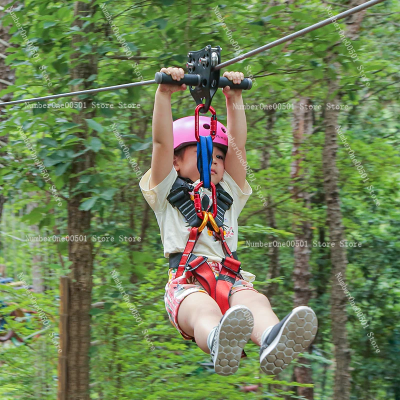 ชุดซิปไลน์สำหรับเด็ก สนามเด็กเ - Outdoor Adventure Zipline บทวิจารณ์และราคา