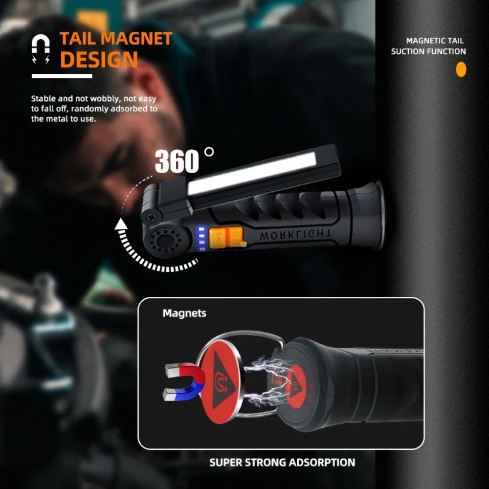 ไฟฉาย LED แบบพกพา COB ไฟฉายแบบ - Outdoor Adventurer บทวิจารณ์และราคา