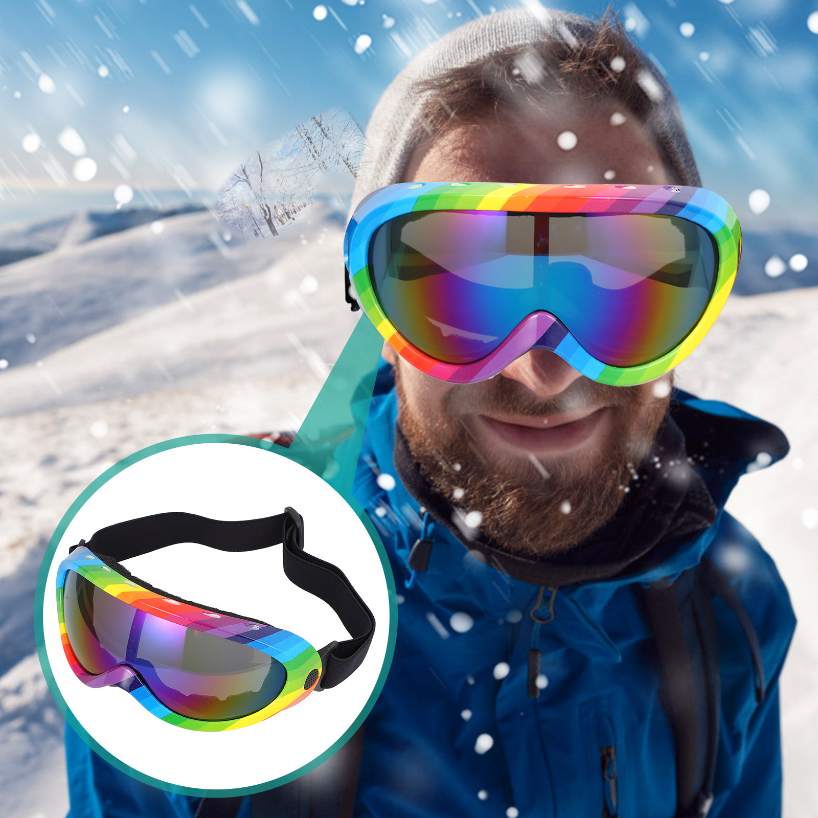 1 คู่แว่นตากีฬาแว่นตาผจญภัยกลา - Outdoor Adventure Ideas บทวิจารณ์และราคา