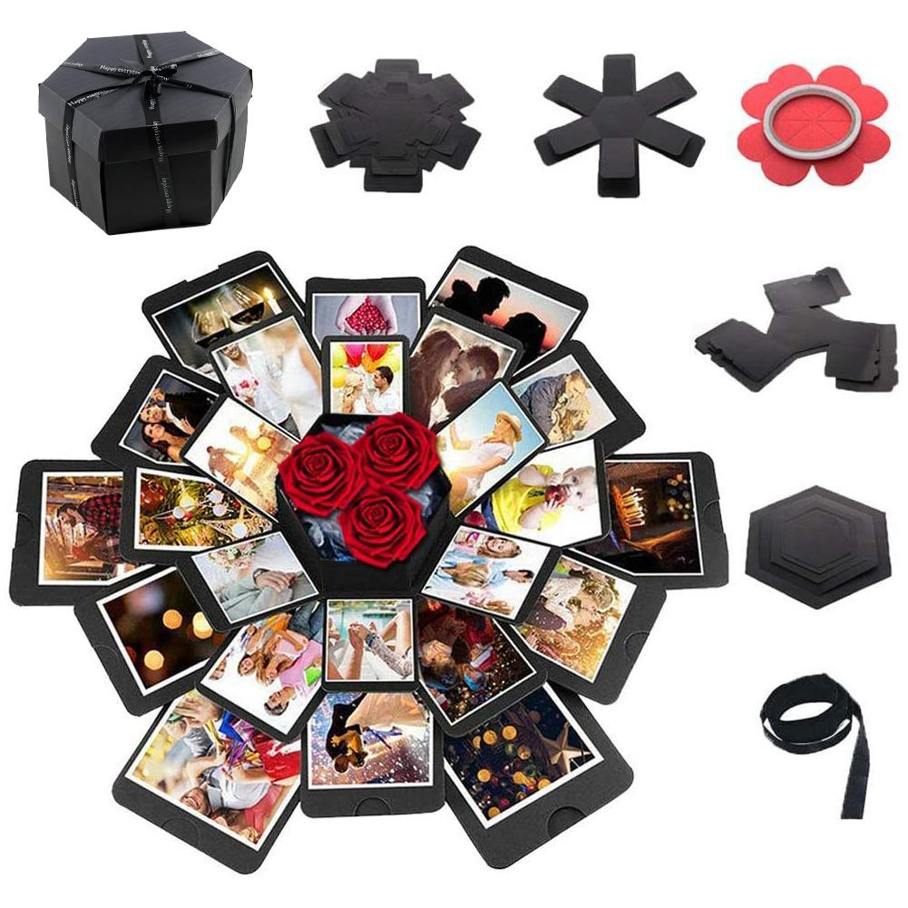 DIY ระเบิดอัลบั้มรูปของขวัญกล่ - Outdoor Adventure Box บทวิจารณ์และราคา
