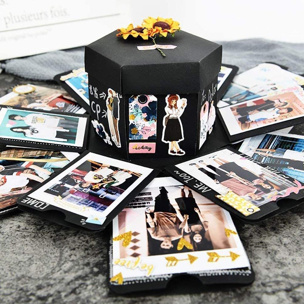 DIY ระเบิดอัลบั้มรูปของขวัญกล่ - Outdoor Adventure Box บทวิจารณ์และราคา