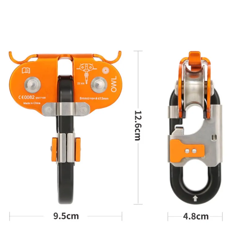 ชุดอุปกรณ์รอกคู่แบบอัพเกรดสำหร - Outdoor Adventure Zipline บทวิจารณ์และราคา