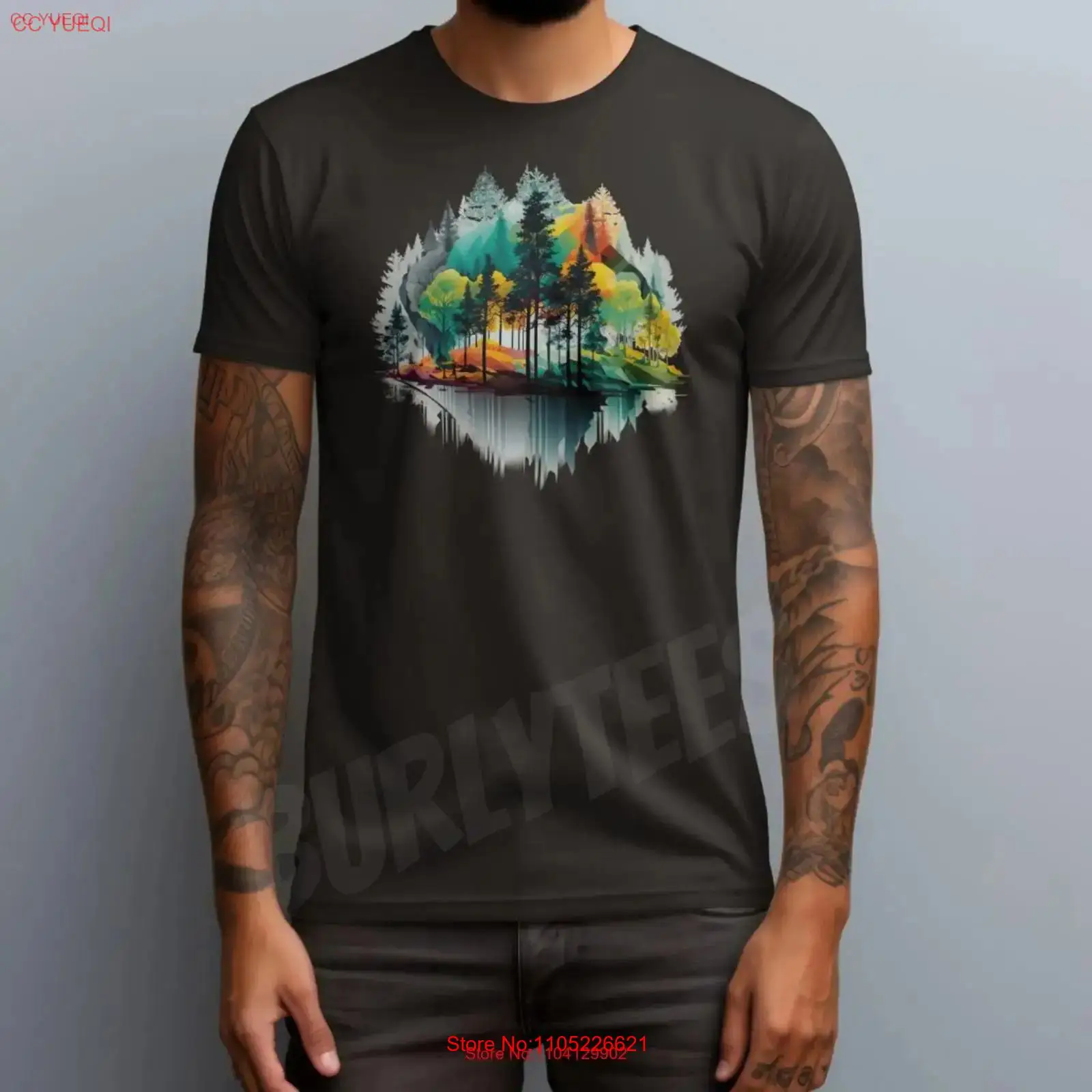 เสื้อยืดสไตล์ป่าไม้ แรงบันดาลใ - Outdoor Adventure Ideas บทวิจารณ์และราคา