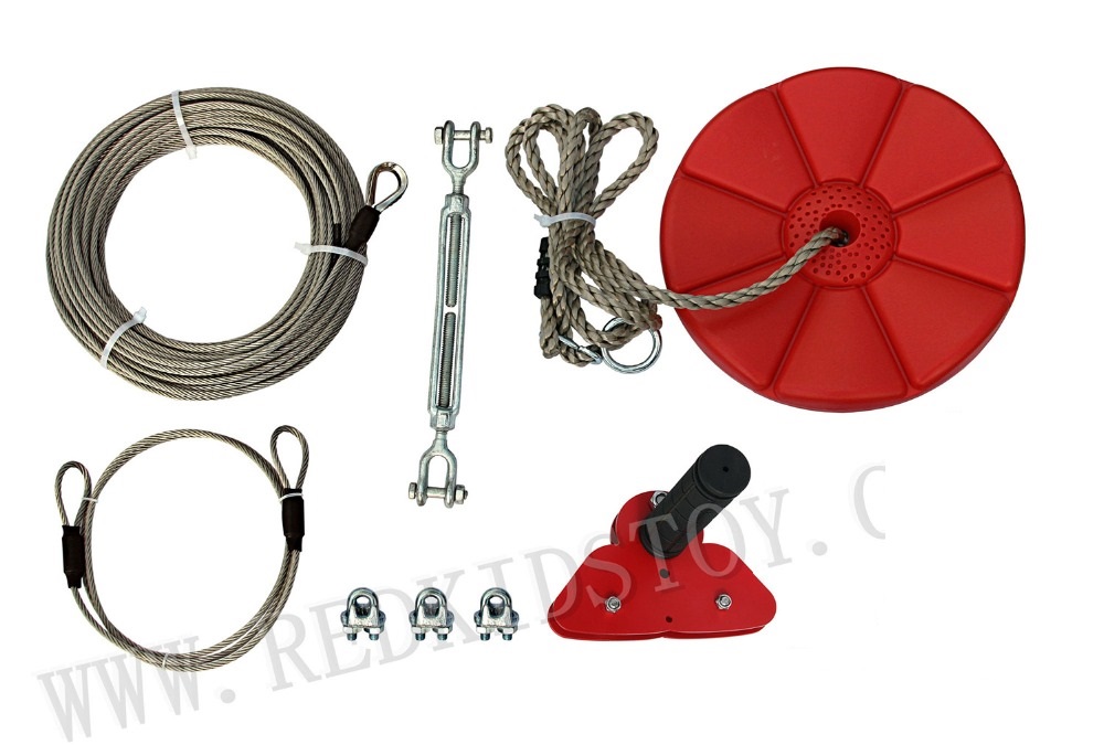 ชุดสายเคเบิลซิปไลน์ CTSC 95 ฟุ - Outdoor Adventure Zipline บทวิจารณ์และราคา