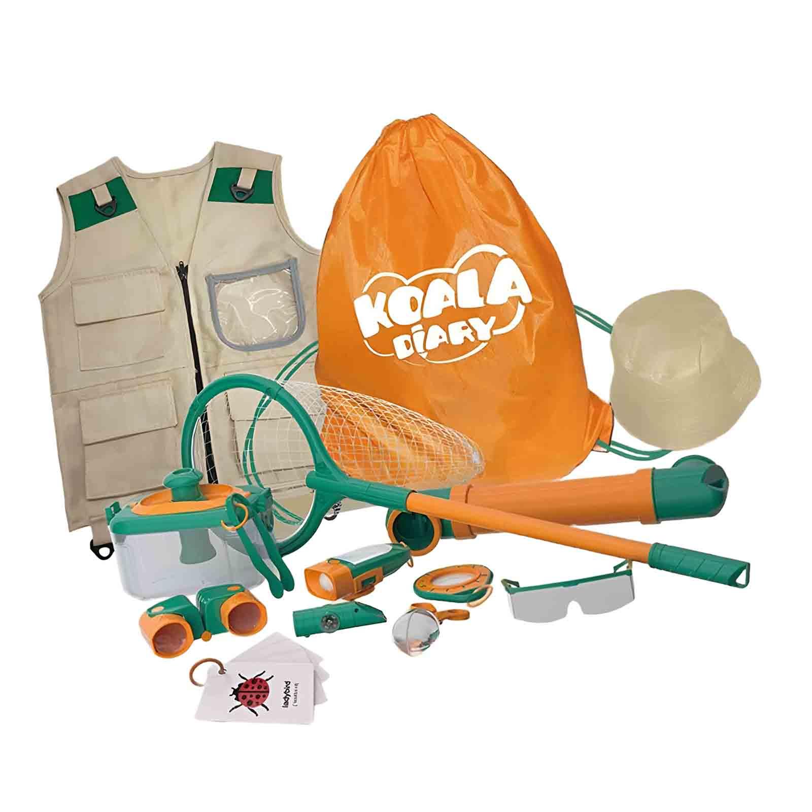 ชุดอุปกรณ์นักสำรวจ14X สำหรับเด - Outdoor Adventure Kit For Boys บทวิจารณ์และราคา