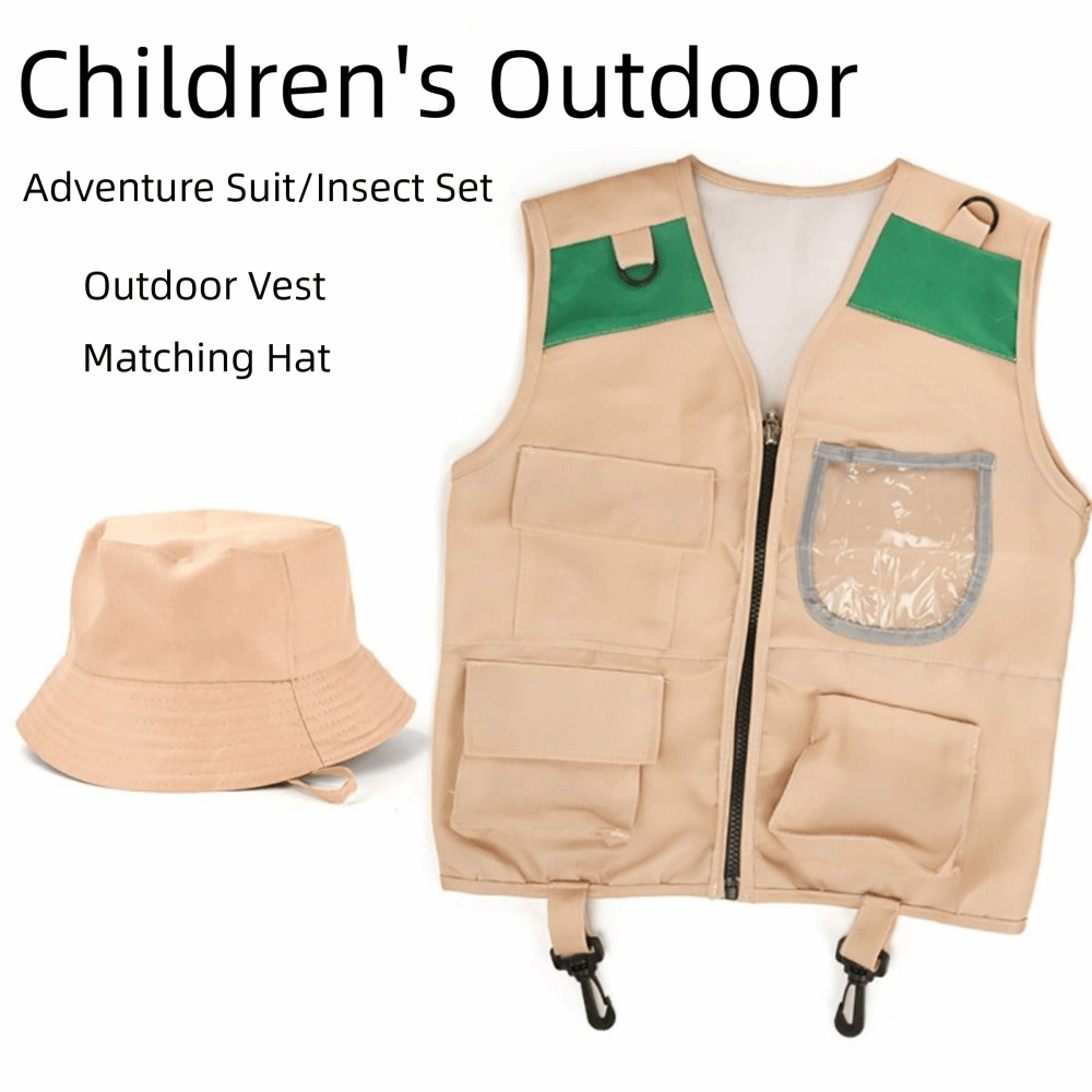 ชุดนักสำรวจหลากสี เสื้อกั๊กดีไ - Outdoor Adventure Kit For Kids บทวิจารณ์และราคา