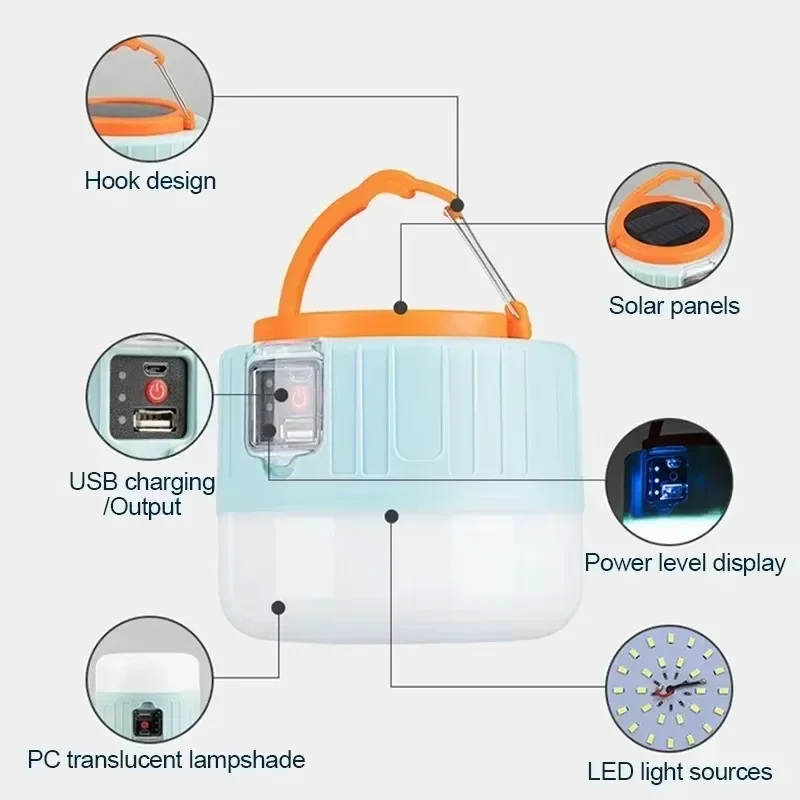 โคมไฟตั้งแคมป์พลังงานแสงอาทิตย - Outdoor Adventure Ideas บทวิจารณ์และราคา