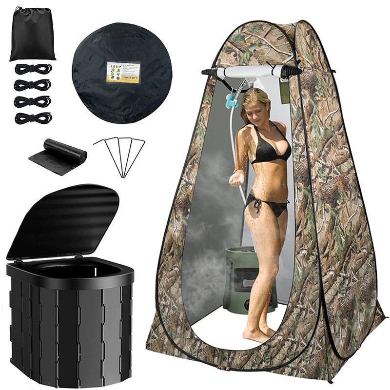 ‌ เต็นท์ห้องน้ําป๊อปอัพแบบพกพา - Outdoor Adventure Tent บทวิจารณ์และราคา
