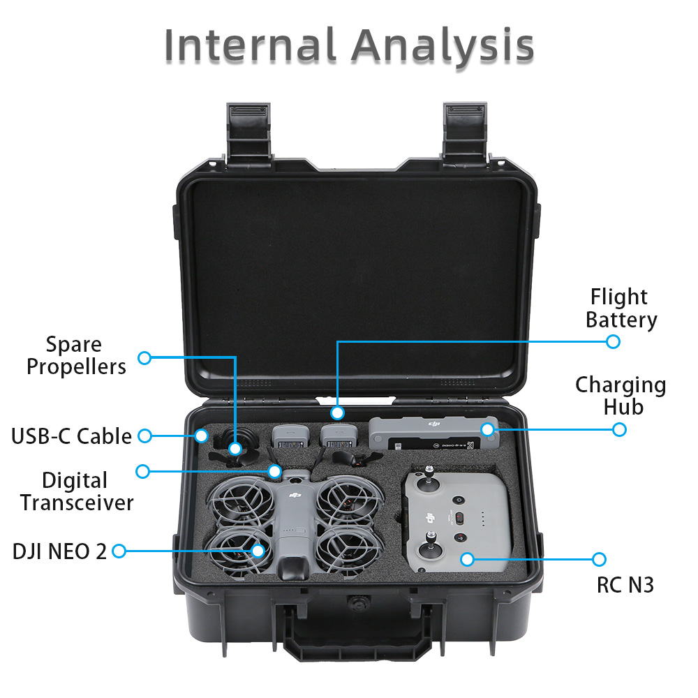 สำหรับ DJI NEO 2 กระเป๋าใส่เคส - Outdoor Adventure Box บทวิจารณ์และราคา