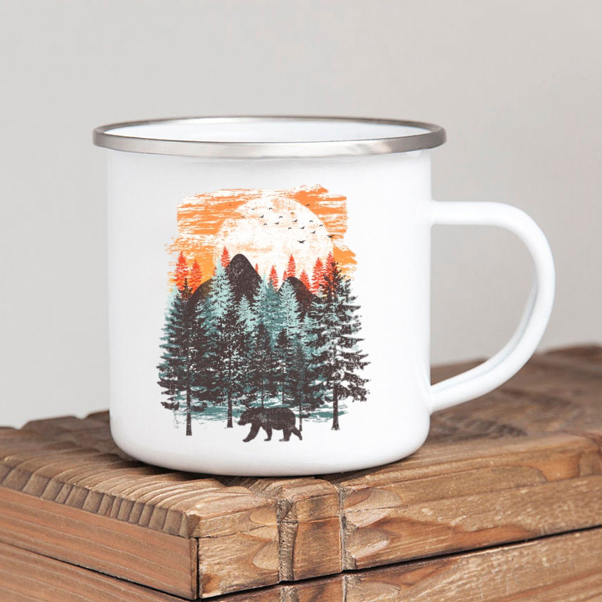 Forest Camp เคลือบแก้วกาแฟ Adv - Outdoor Adventure Ideas บทวิจารณ์และราคา