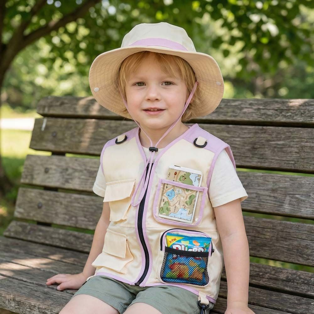 เสื้อผ้าฤดูร้อน เสื้อกั๊กเด็กน - Outdoor Adventure Kit For Kids บทวิจารณ์และราคา