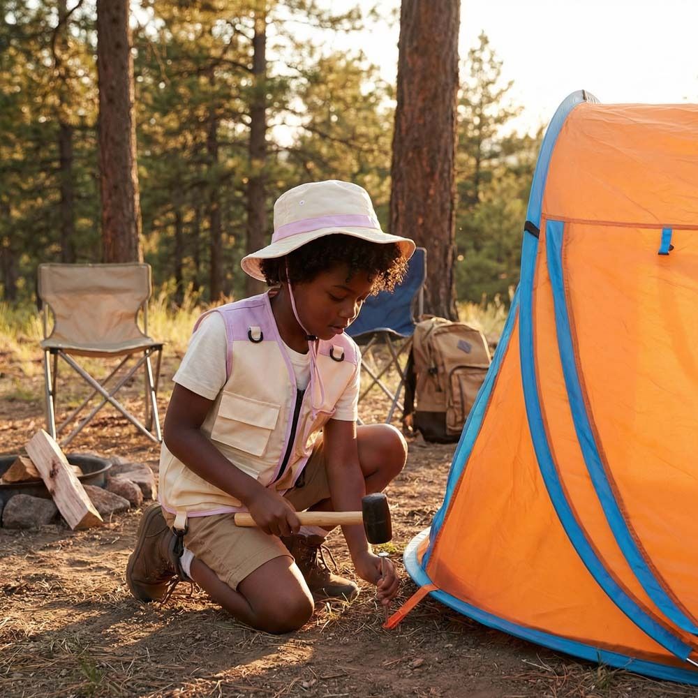 เสื้อผ้าฤดูร้อน เสื้อกั๊กเด็กน - Outdoor Adventure Kit For Kids บทวิจารณ์และราคา