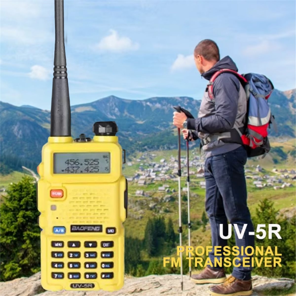 A26Z UV5R เครื่องส่งรับวิทยุ F - Outdoor Adventure Tours บทวิจารณ์และราคา