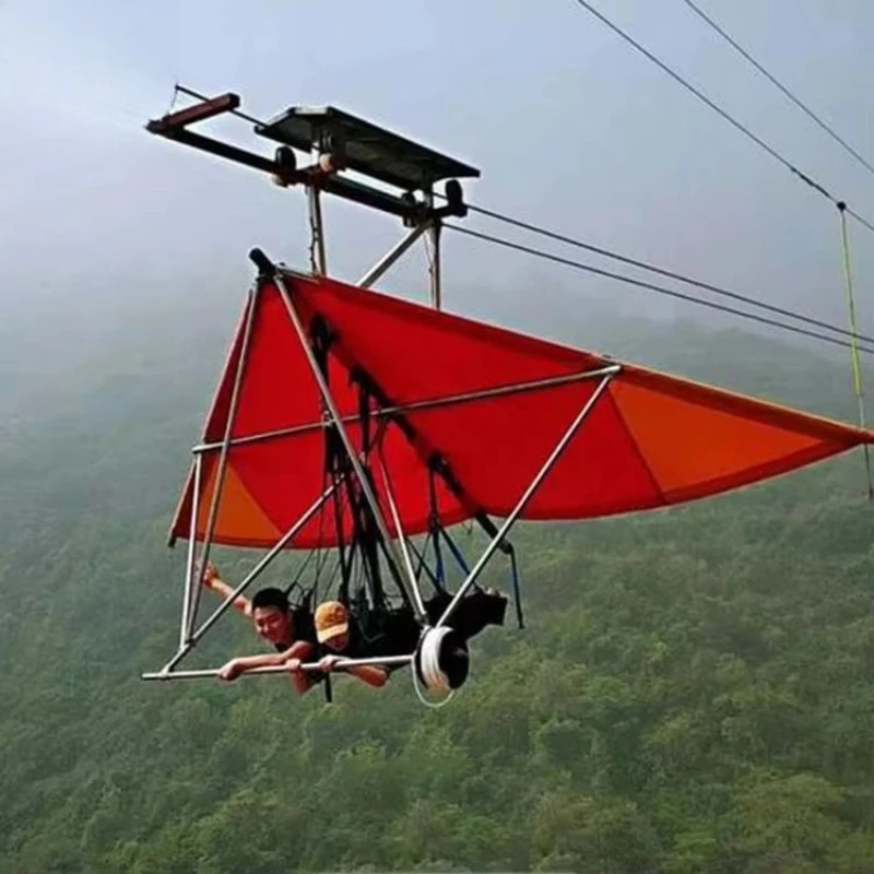 เครื่องเล่นซิปไลน์กลางแจ้ง กระ - Outdoor Adventure Zipline บทวิจารณ์และราคา