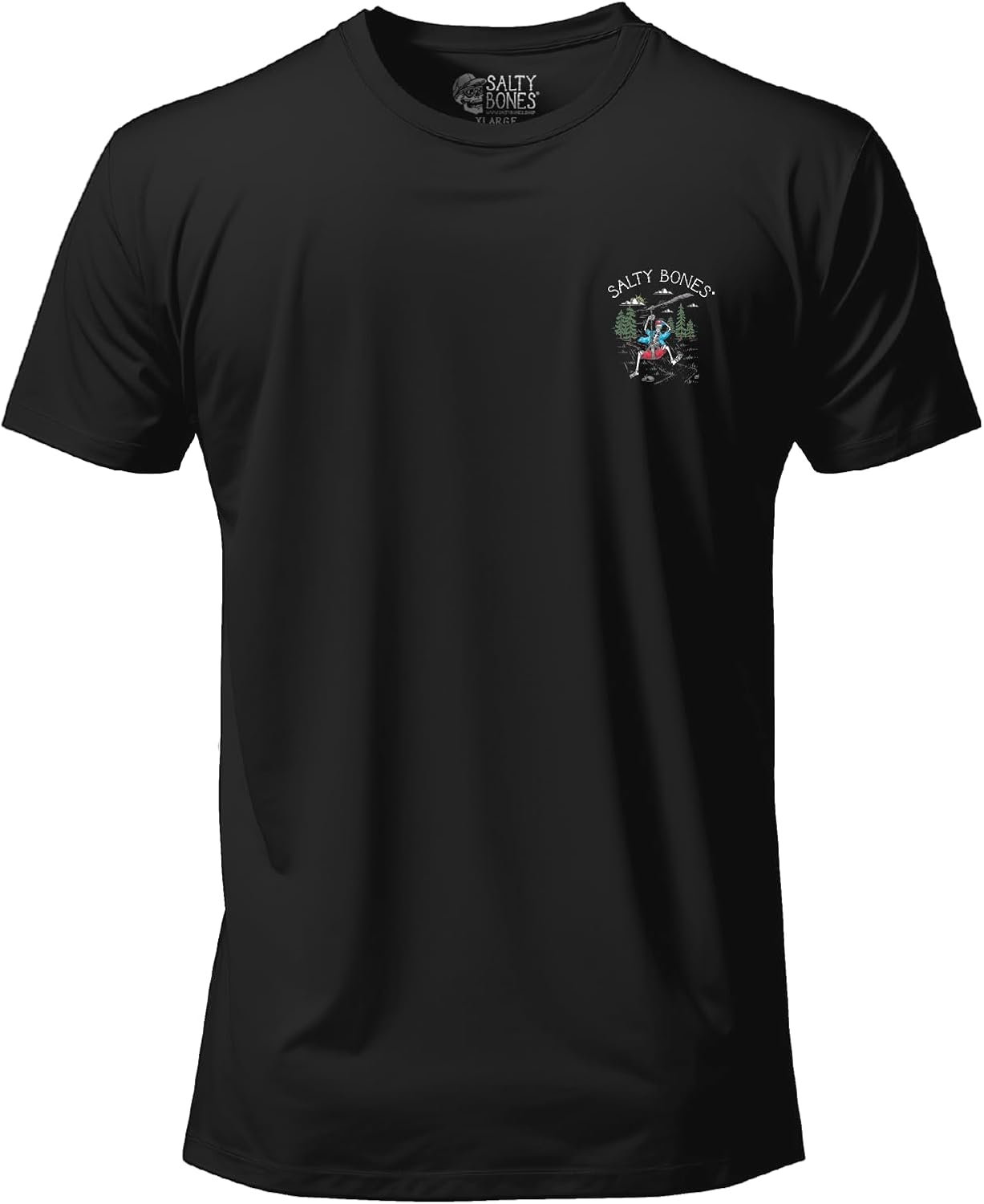 เสื้อยืดกราฟิกลายโครงกระดูกแขว - Outdoor Adventure Zipline บทวิจารณ์และราคา