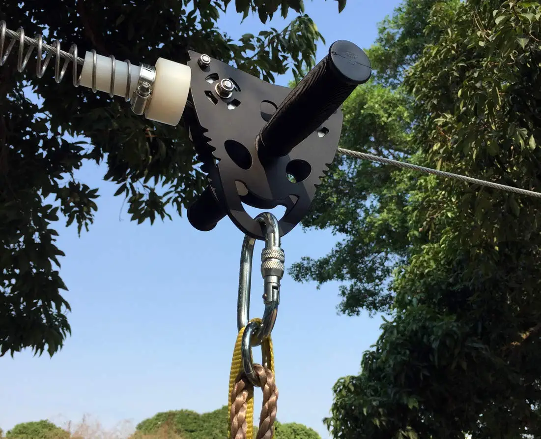 ชุดซิปไลน์อัพเกรด 120 ฟุต สำหร - Outdoor Adventure Zipline บทวิจารณ์และราคา