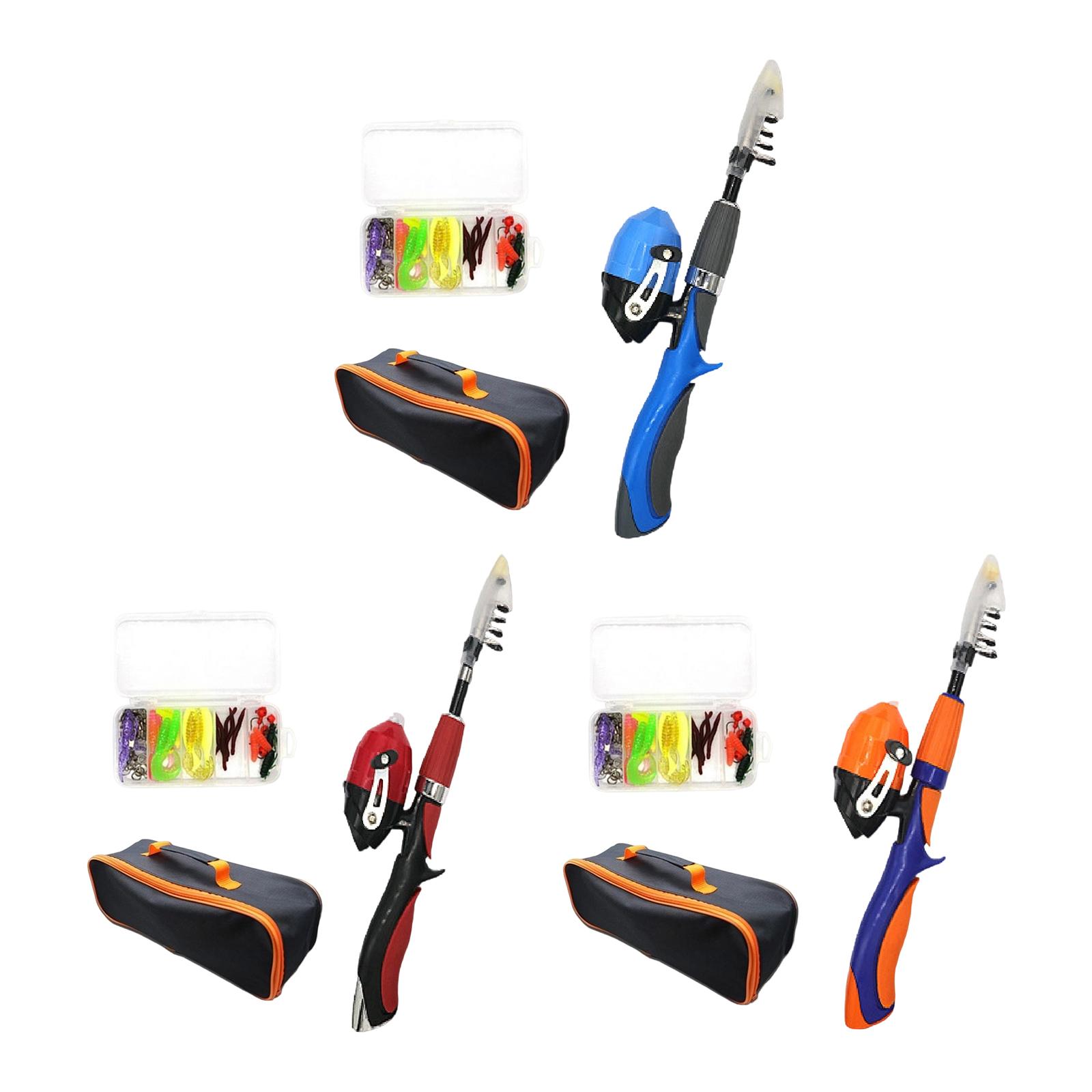 ชุดคันเบ็ดตกปลาขนาดเล็กแบบพกพา - Outdoor Adventure Kit For Kids บทวิจารณ์และราคา