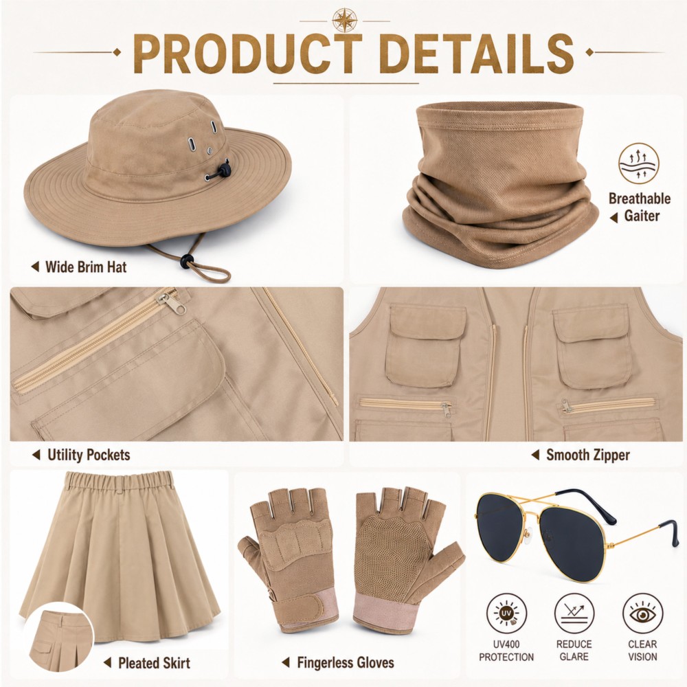 นักสำรวจกลางแจ้งเสื้อผ้าอุปกรณ - Outdoor Adventure For Adults บทวิจารณ์และราคา