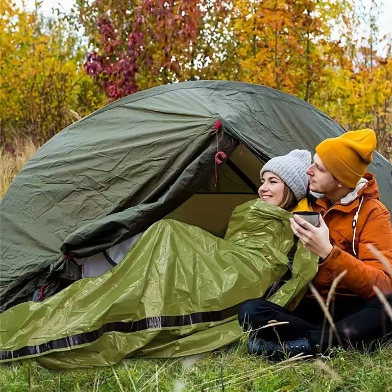 ถุงนอนฉุกเฉินแบบพกพา กันน้ำ ผ้ - Bivy Sack Lightweight บทวิจารณ์และราคา