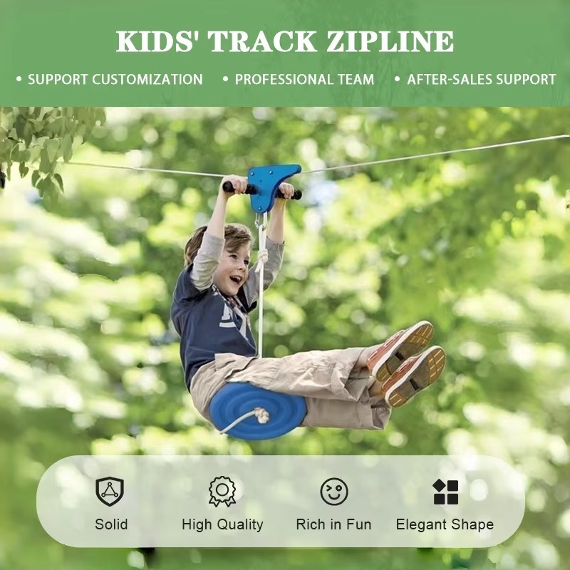 ชุดเกมซิปไลน์ ซิปไลน์กลางแจ้งพ - Outdoor Adventure Zipline บทวิจารณ์และราคา