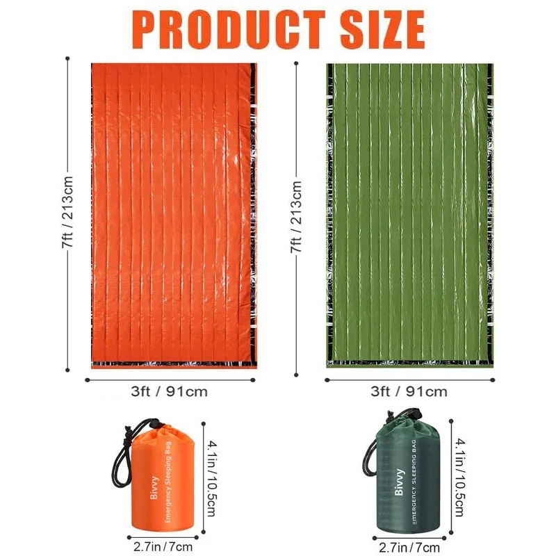 ถุงนอนฉุกเฉินกันน้ำ น้ำหนักเบา - Bivy Sack Lightweight บทวิจารณ์และราคา