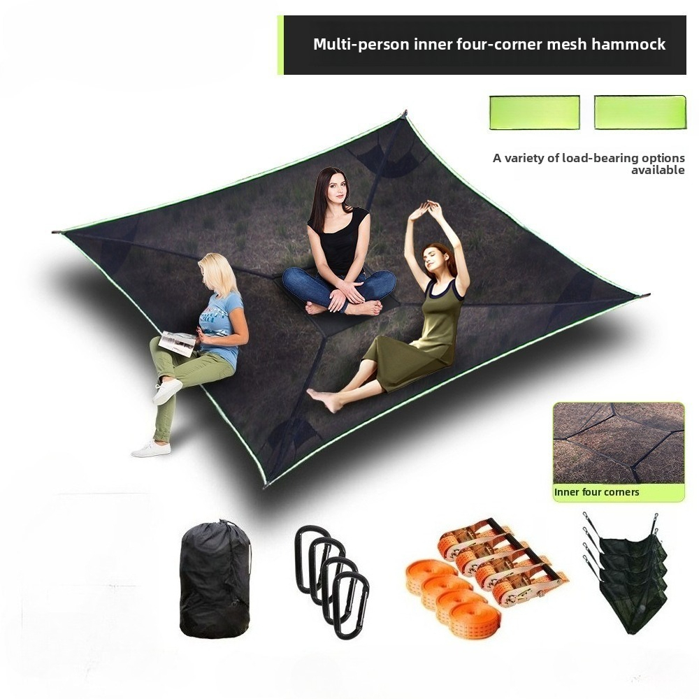 เปลญวนแบบพกพาสี่มุมสำหรับตั้งแ - Outdoor Adventure Tent บทวิจารณ์และราคา