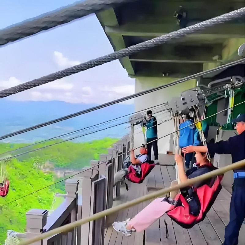 อุปกรณ์ซิปไลน์สำหรับที่สูง อุป - Outdoor Adventure Zipline บทวิจารณ์และราคา